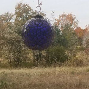 Vintage Christmas Glass Mosaic Christmas Tree Orna